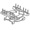 Estrutura de Núcleo de Transformador Pq32 Estrutura de Núcleo de Baquelite de Alta Frequência Pq33 Bobina Vertical 6+6 Pinos 3216