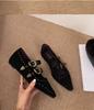 Principalmente Promoviendo Moda Coreana Versátil Moderna Otoño 2025 Nuevos Zapatos Mary Jane para Mujer con Tachuelas y Punta Fina