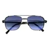 Óculos de Sol Masculino Phil Cross-Border Niche Metal Punk Luxo Leve Moda John Quadrado Proteção Solar Óculos de Sol Feminino para Férias