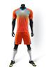 Grupo de Atacado impressão-secagem rápida adulto crianças laranja vermelho azul padrão que muda de cor futebol manga curta traje de treino Futebol
