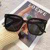 Novos Óculos de Sol Quadrados Tendência Estilo Coreano para Homens e Mulheres, Adequados para Rostos Arredondados, Fazem o Rosto Parecer Menor, Visual Natural, Óculos de Sol para Proteção Solar ao Ar Livre