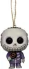 2024 Transfronterizo Nuevo Jack y Sally Pesadilla Navidad Joyería Colgante Acrílico Colgante Plano