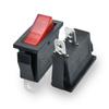 Cubierta Transparente Roja Certificado Americano Ul/Etl 2 Pines 2 Velocidades Kcd3 Interruptor Basculante de Dos Pines 16A