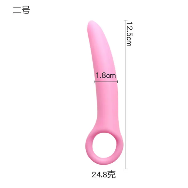 月牙形手环硅胶肛塞-2号
