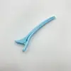 Pinza de pico de pato, pinza para el cabello sin dejar marca, pinza grande para flequillo lateral, pinza de posicionamiento para la sección de maquillaje, pinza para el cabello de salón