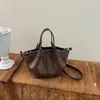 Bolso Grande de Moda y Sencillo para Mujer 2026 Nuevo Bolso de Hombro Individual para el Trabajo Bolso Cubo de Mano de Alta Gama Bolso Tote