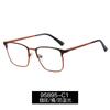 95895 Nuevo armazón para gafas de miopía Hombres Negocios armazón completo anti-ultravioleta cuadrado anti-luz azul espejo plano