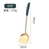 Juego de utensilios de cocina de acero inoxidable 304 para el hogar, espátula para saltear, colador, pala para freír, verde dorado, suministros de cocina al por mayor