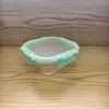 Tazón de Vidrio Caja Conservadora de Frescura Vidrio de Borosilicato Alto Lonchera Uso Estudiantil Calentable Refrigerable Directo de Fábrica Vidrio de Borosilicato Alto