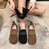 Mocasines populares de suela plana para mujer, nuevo otoño 2026, versátiles, casuales, cómodos, de suela suave, tipo slip-on, para madres