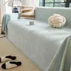 Funda de sofá moderna minimalista nórdica de chenilla, antideslizante, resistente a los arañazos, engrosada, adecuada para todas las estaciones, manta de sofá duradera