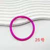 Pulsera de Silicona Brillante Europea y Americana Transfronteriza Nueva Placa Metálica Ligera Color Oro Foil 0.5 Pulsera de Silicona para Mujer