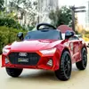 Nuevo coche eléctrico para niños de cuatro ruedas coche de juguete coche con control remoto para niños y niñas coche de balanceo se puede sentar