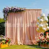 Temu Amazon Venda Quente Transfronteiriça Decoração de Fundo de Cetim Festa Casamento Fundo de Palco Fundo para Foto de Estúdio