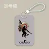 Conjunto de Adesivos Csgo 2 Porta-Cartões Simov Identidade de Estudante Campus Cartão de Trabalho Cartão de Retirada da Educação Infantil Chaveiro