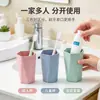 Taza de Diamante de Paja de Trigo Taza para Cepillo de Dientes Taza para Enjuague Bucal Soporte para Cepillo de Dientes de Hogar para Pareja Taza para Lavar con Aroma a Trigo Taza para Dientes de Hogar