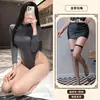 Pijama Sexy de una Pieza sin Espalda y Escote Bajo Tentación Ajustado Empaquetado con Traje Pasión Sin Quitarse Entrepierna Ajustado Ropa Interior Sexy