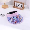 Nuevo sombrero de copa vacío 3D para niños con protección UV, ideal para viajes de verano, con grandes aleros, con diseño de astronauta y dibujos animados.