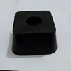 Bloque de Goma Almohadilla Amortiguadora Bloque Absorbente de Impactos para Máquina de Pesas Barra Accesorios para Equipo de Fitness Bloque Amortiguador de Impactos Trapezoidal