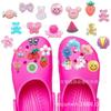 Flor de zapato de resina epoxi agujero de zapato hebilla decorativa de zapato agujero de zapato accesorios animal marino fruta chapado resina hebilla de zapato