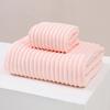Toalla de baño de alta densidad de vellón coral, toalla de baño ancha, toalla absorbente estampada, toalla de baño grande gruesa, toalla de comercio exterior temu