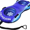 Anillo de Esquí Inflable Engrosado Resistente al Desgaste PVC Juguete de Esquí para Adultos al Aire Libre Trineo de Esquí de Doble Funda Engrosado de 0.55 mm