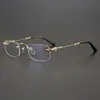 Armazones Planos Artísticos Personalizados Unisex, Estilo Retro Coreano y Japonés, Armazones de Lentes de Prescripción Modernos