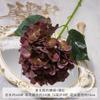 Hortensia de Película Simulada Arreglo de Boda Decoración Suave Exhibición Floral de Hotel Decoración de Mesa de Comedor de Sala de Estar Flores Artificiales Accesorios de Fotografía