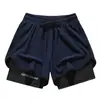 Shorts de Corrida Masculino Verão Maratona Atletismo Forro Especial Seda de Gelo Fitness Três Pontos Secagem Rápida Calças Esportivas para Crianças