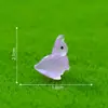 Nuevo producto transfronterizo: Figuras de dinosaurio Tiranosaurio Rex y Estegosaurio que brillan en la oscuridad, miniaturas de animales lindos, accesorios decorativos DIY, adornos para paisajes en miniatura