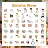 50 Pegatinas Divertidas de Animales de Dibujos Animados Más Vendidas Transfronterizas para Gafas, Maletas, Fundas de Teléfono, Decoración DIY para Computadora