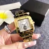 Nuevo Reloj Cuadrado Plateado para Hombre con Números Romanos Retro y Diseño de Doble Esfera, Reloj de Cuarzo con Correa de Acero Suministrado Directamente por el Fabricante