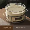 Estufa Tradicional de Carbón para Uso en Interiores y Exteriores, Adecuada para Preparar Té, Cocinar en Olla de Barro, Barbacoa y Asado Tradicional con Carbón de Leña