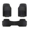 Tapete de 4 peças para o pé do carro engrossado PVC universal à prova d'água quatro estações tapete resistente ao desgaste durável antiderrapante tapete do carro