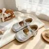 Zapatos Blancos de Cuero para Niña, Zapatos Planos Retro para Niño, Nuevo Estilo Primavera/Verano 2026, Mocasines de Princesa para Bebé