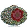 Huevo de ganso grande un Bolso de cena Flor Diamante comercio transfronterizo Bolso Joya Diamante bolso de mano para banquetes