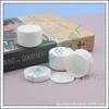 Frasco de Creme Preto 15g Frasco de Boca Larga Frasco de Creme Frasco de Amostra de Creme Sub-frasco de Creme Facial Caixa de Pomada Frasco de Protetor Labial
