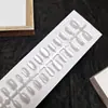 Puntas de Uñas Artísticas Simples Transparentes Estilo Ojo de Gato Anchas Tiras Pre-hechas 30 Piezas Por Tamaño Uñas Portátiles Fábrica Directa Personalización