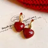 Pendientes de plata de ley S925 estilo coreano de lunares con lazo 2026 nuevos de moda populares versátiles de alta gama hermosos pendientes para mujer