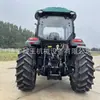 Tractor Lovo con Neumáticos Radiales, 160 Caballos de Fuerza, Diésel de Tracción en las Cuatro Ruedas, Multifuncional para Excavación, Arado Rotatorio, Fertilización y Siembra