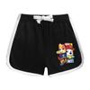 Traje de verano para bebé de niño y niña de dibujos animados del equipo Wang Wang, nuevo para niños, de algodón, manga corta, shorts, delgado de dos piezas, fino