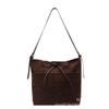 Bolso Grande Versátil de Ante para Otoño e Invierno para Mujer 2026 Nuevo de Moda para Viajar al Trabajo Bolso de Axila Bolso Tote Cruzado de Gran Capacidad