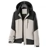 Comercio Exterior Chaqueta Suelta de Montañismo con Costuras para Hombre Primavera y Otoño Chaqueta de Pareja Chaqueta Deportiva de Ocio al Aire Libre Chaqueta Individual