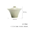 Conjunto para Sala de Chá com Esmalte Verde Estilo Song, Coleção Série Verde Cana, Incluindo Gaiwan, Bule, Xícaras de Chá, Suporte para Bule, Adequado para Cerimônia do Chá e Cerimônia do Incenso