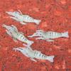 Fábrica fornece camarão delicado com gancho e sabor / aromatizado camarão macio camarão falso Luya Soft Bait/Luya isca 4cm
