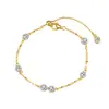 Pulsera de Plata de Ley s925 Súper Brillante para Clubbing para Mujer Moda de Alto Nivel Cristales Lentejuelas Joyería de Mano Estilo Lujo Ligero Diseñador Adornos
