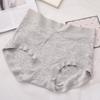 Ropa interior de Modal con Hilo de Costura de Cintura Media para Mujer Talla Grande mm Gordita Verano Delgado Fresco Antibacteriano Pantalones Cortos Triangulares para Mujer