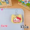 Lindo Whoa Kt Gato Patchia Perro Llavero Colgante Creativo Felpa Sanrio Colgante Pequeño Pareja Mochila Colgantes Decorativos