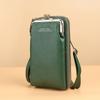 Nova bolsa para celular feminina estilo coreano, bolsa pequena da moda, bolsa transversal multifuncional, porta-moedas, capa para cartão, mini bolsa pequena tudo em um