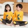 Pijama de Algodón Puro para Niños, Ropa de Otoño para Niños, Conjunto de Ropa Interior Térmica para Niñas, Ropa Térmica 100% Algodón para Niños